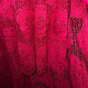 Lace miniskirt /dress